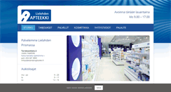 Desktop Screenshot of lielahdenapteekki.fi